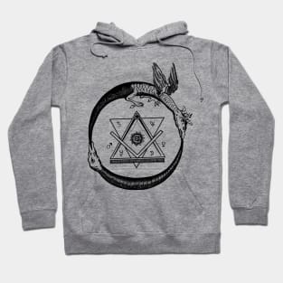 Ouroboros alchemy symbol Hoodie